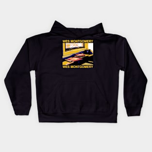 Wes Montgomery Classic Jazz Kids Hoodie